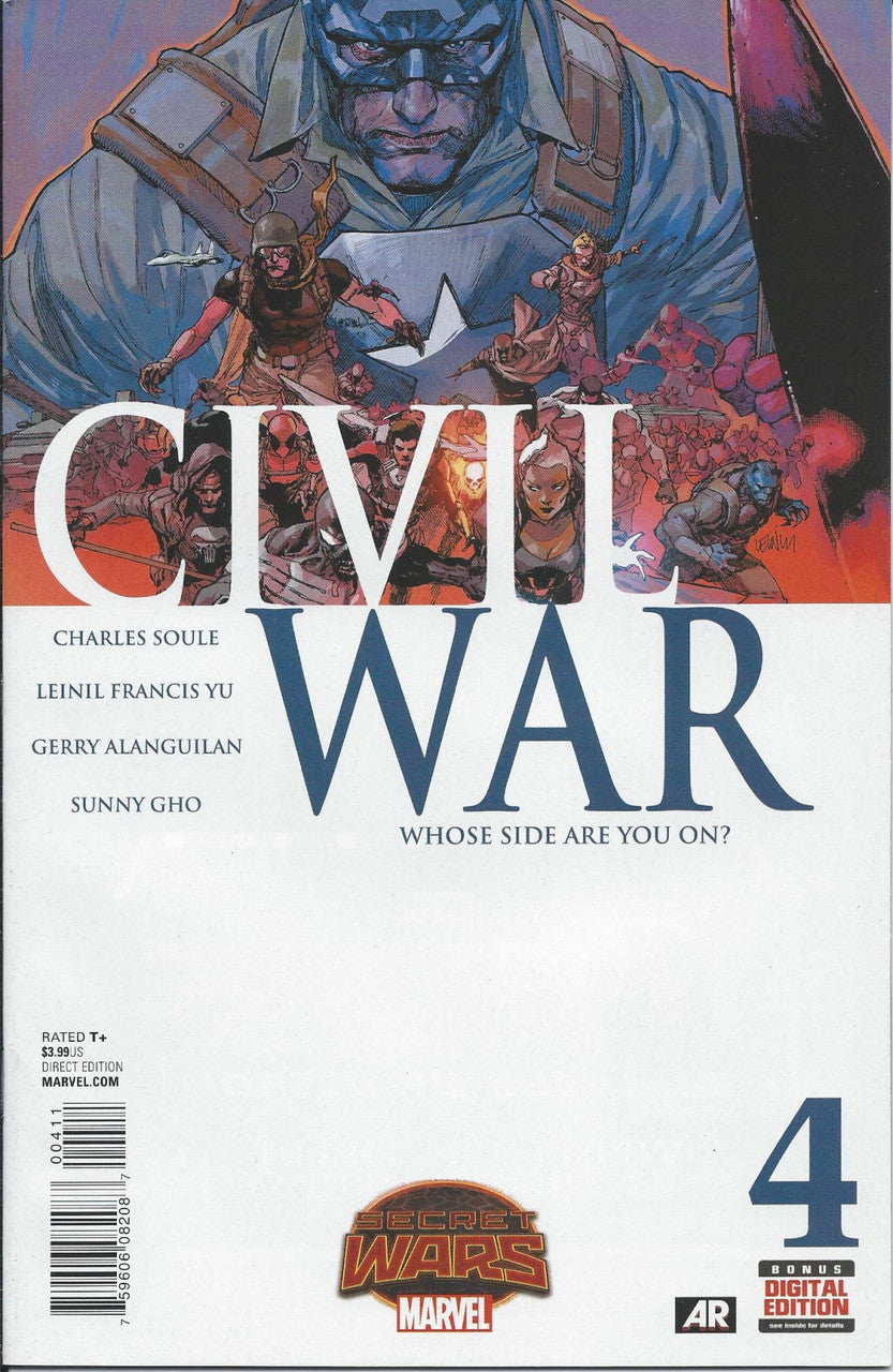 CIVIL WAR (2ND SERIES) # 4 NM