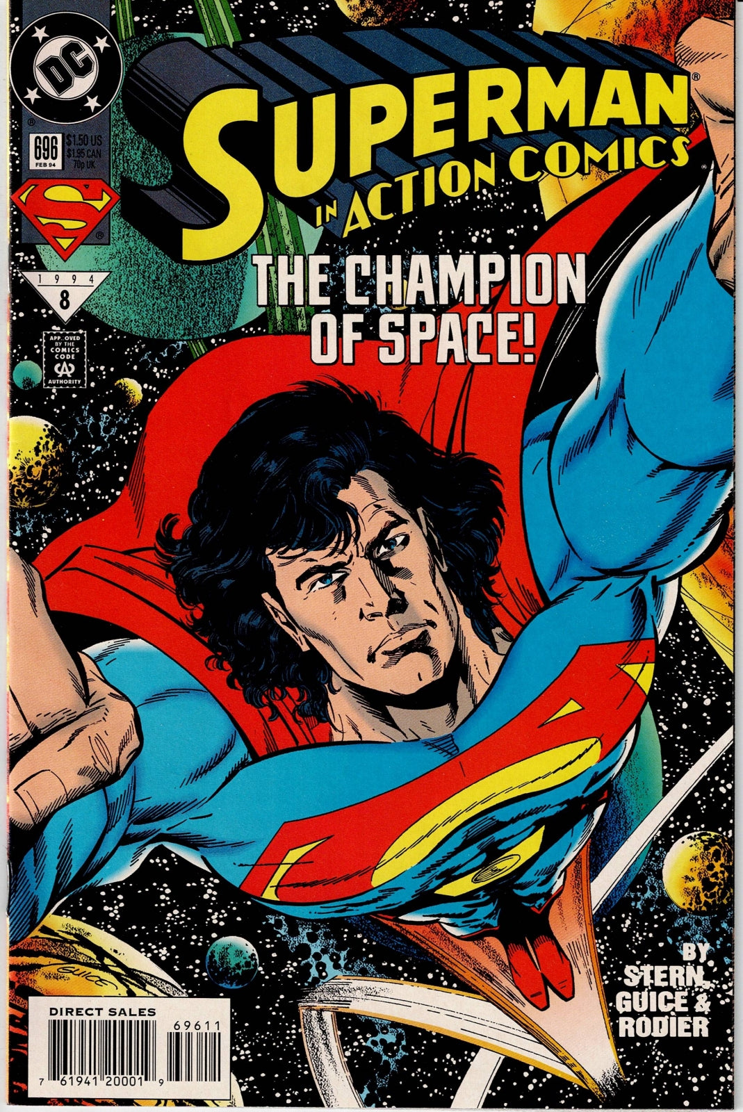 ACTION COMICS (1ST SERIES) # 696 VF