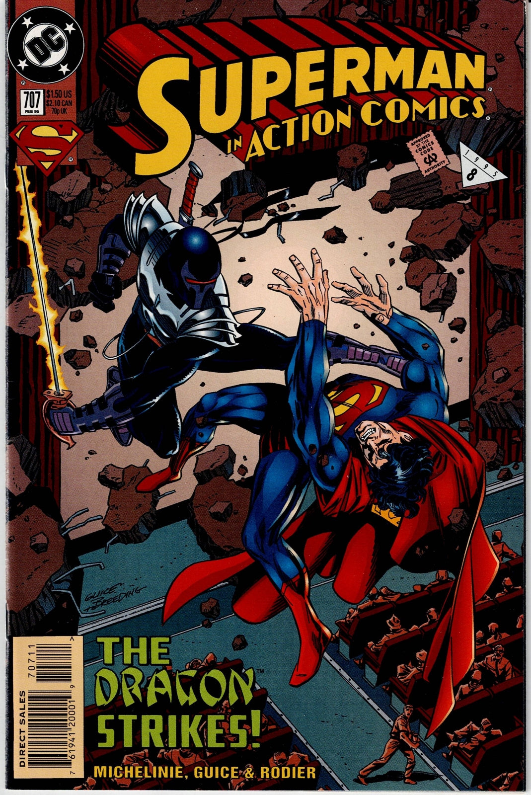 ACTION COMICS (1ST SERIES) # 707 VF/NM