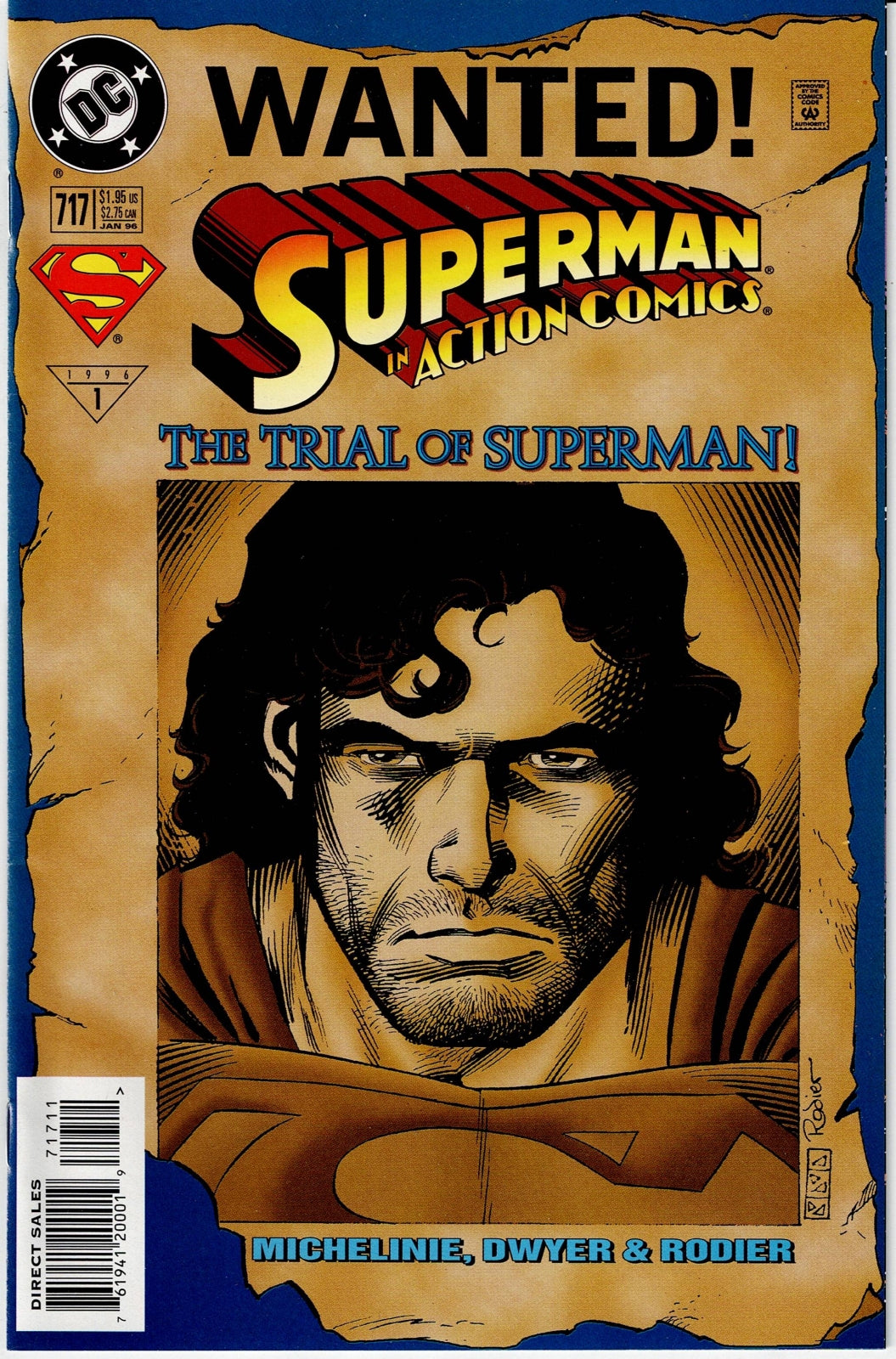 ACTION COMICS (1ST SERIES) # 717 VF