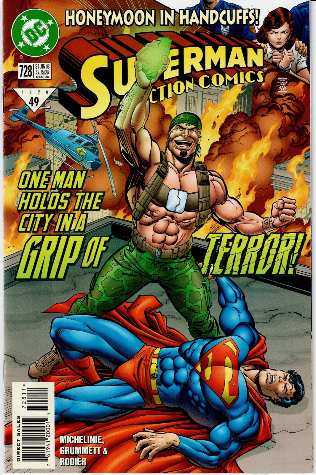 ACTION COMICS (1ST SERIES) # 728 VF