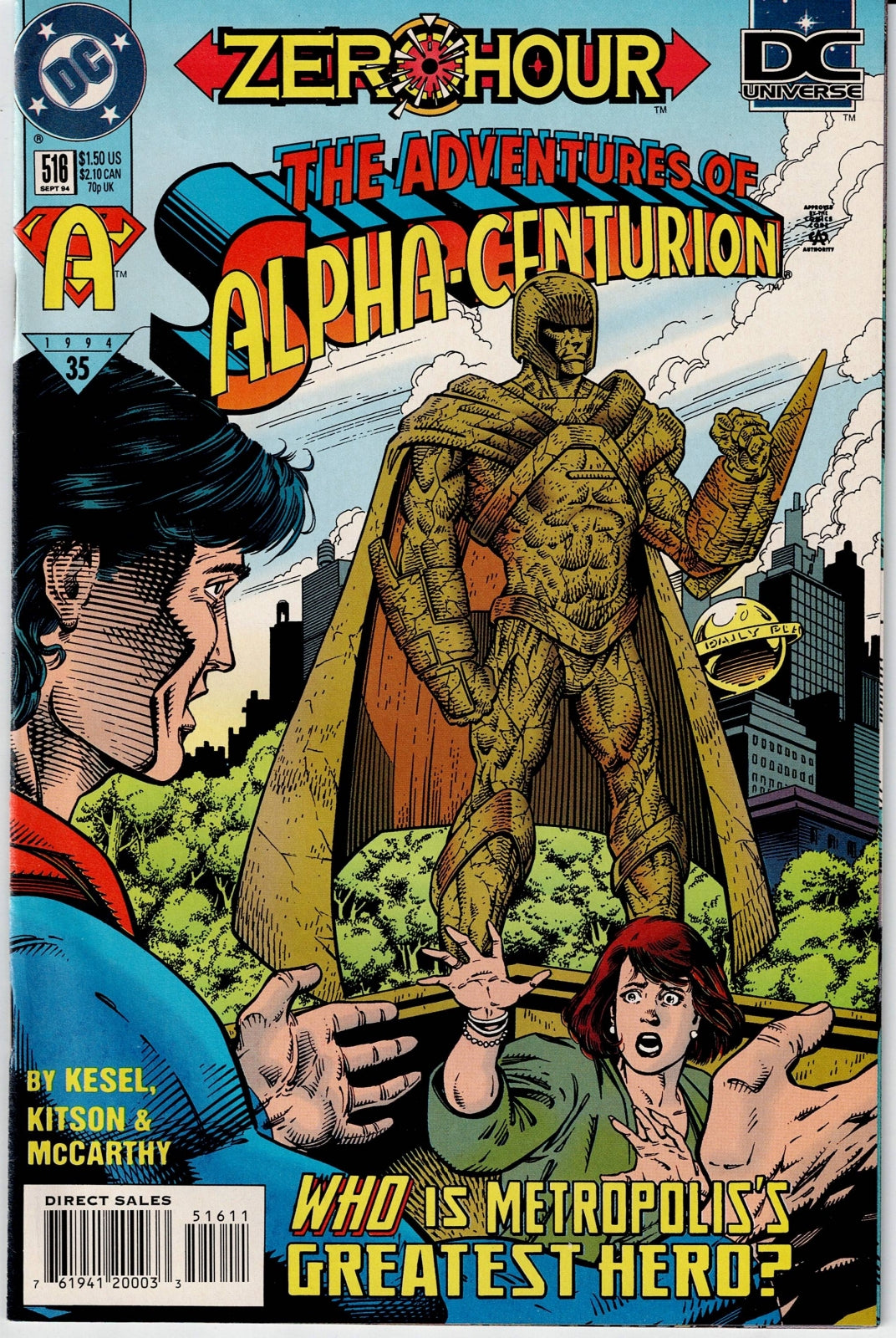 ADVENTURES OF SUPERMAN (1ST SERIES) #516 NM Zero Hour