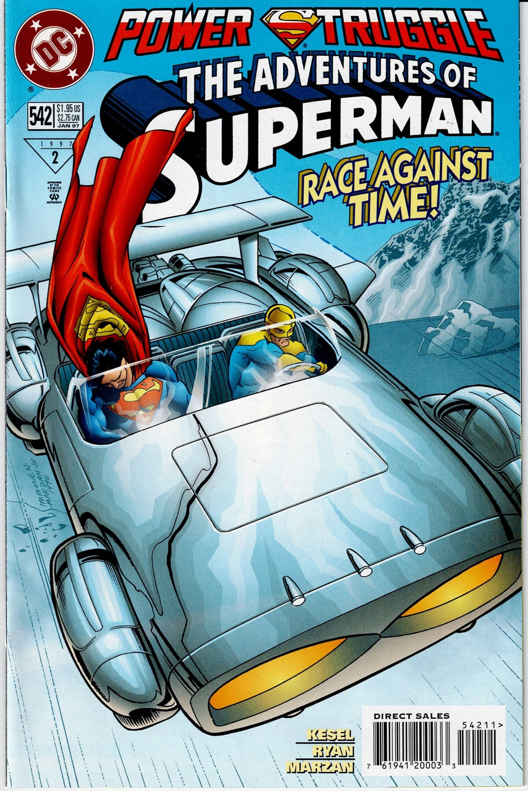 ADVENTURES OF SUPERMAN (1ST SERIES) #542 NM-