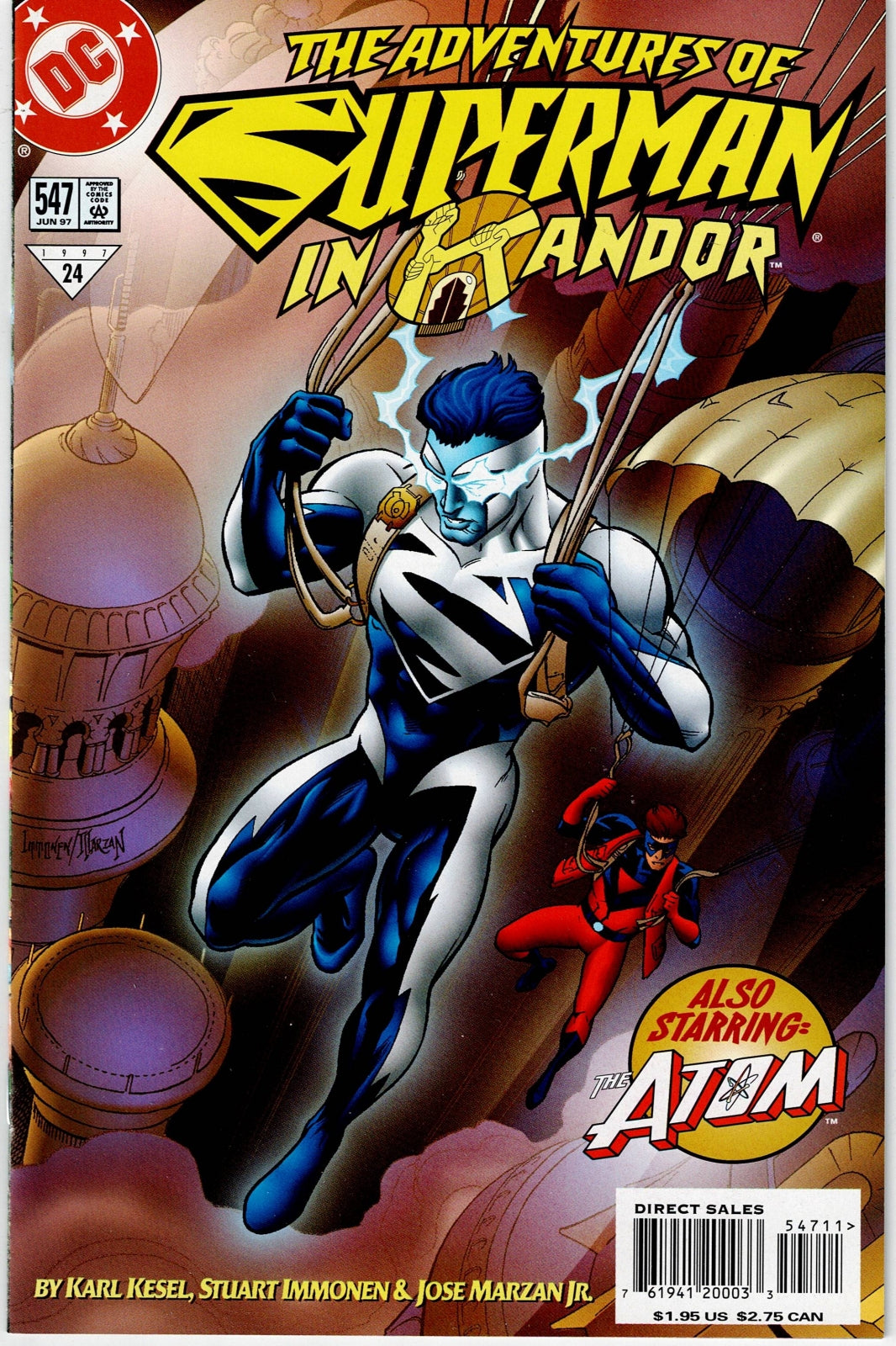 ADVENTURES OF SUPERMAN (1ST SERIES) #547 NM-