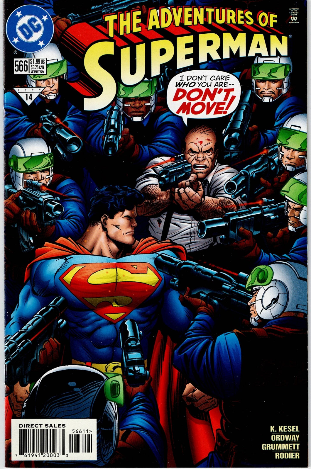 ADVENTURES OF SUPERMAN (1ST SERIES) #566 NM
