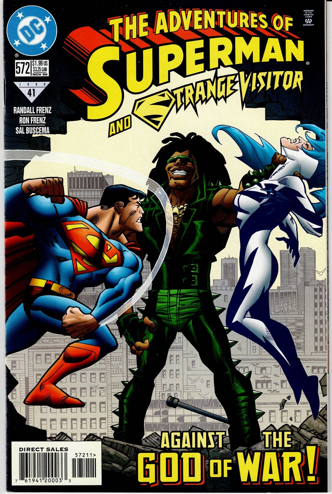ADVENTURES OF SUPERMAN (1ST SERIES) #572 NM