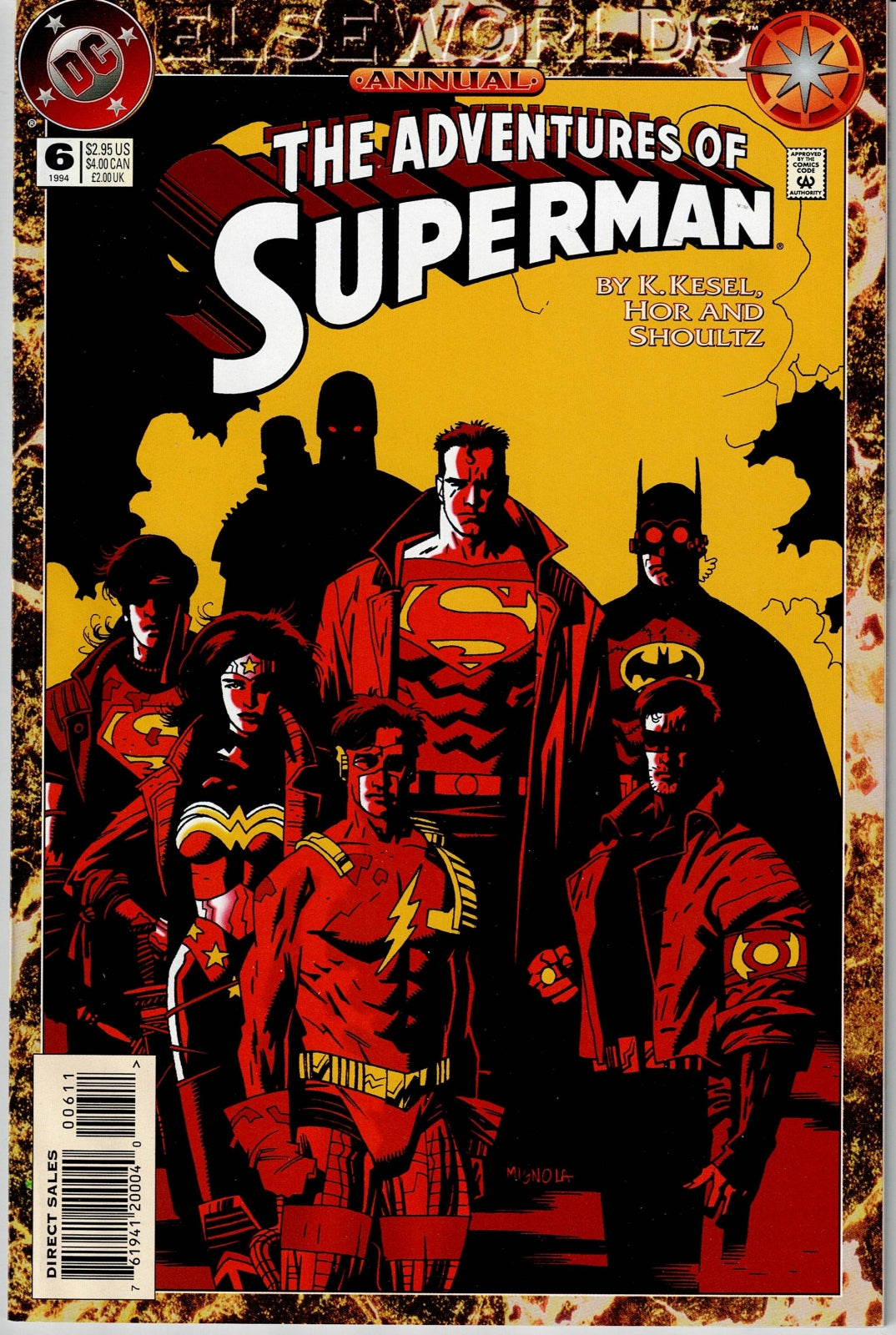 ADVENTURES OF SUPERMAN (1ST SERIES) ANNUAL # 6 NM-