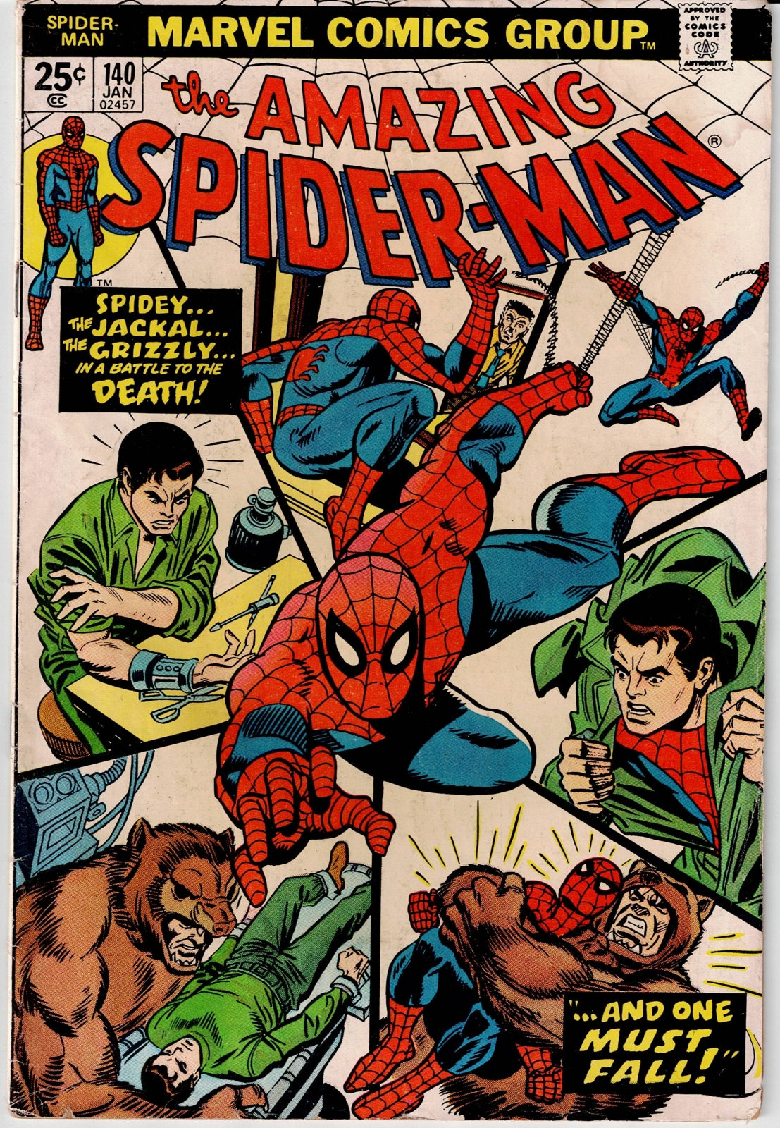 AMAZING SPIDER-MAN (1ST SERIES) #140 VG