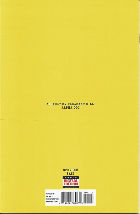 AVENGERS STANDOFF: ASSAULT ON PLEASANT HILL ALPHA # 1 GD
