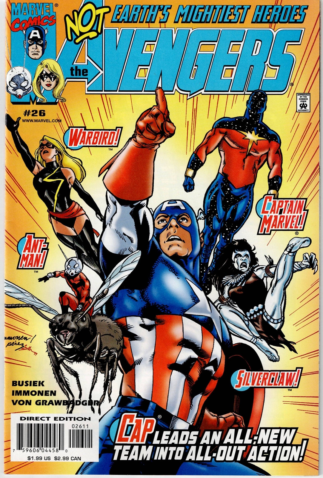 AVENGERS (3RD SERIES) #26 NM