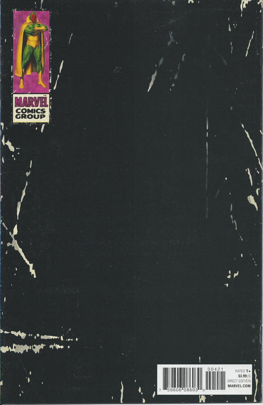 AVENGERS (7TH SERIES) # 4 VF Joe Jusko Vision Corner Box Variant