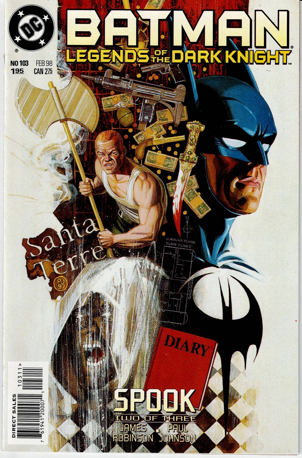BATMAN: LEGENDS OF THE DARK KNIGHT #103 NM-