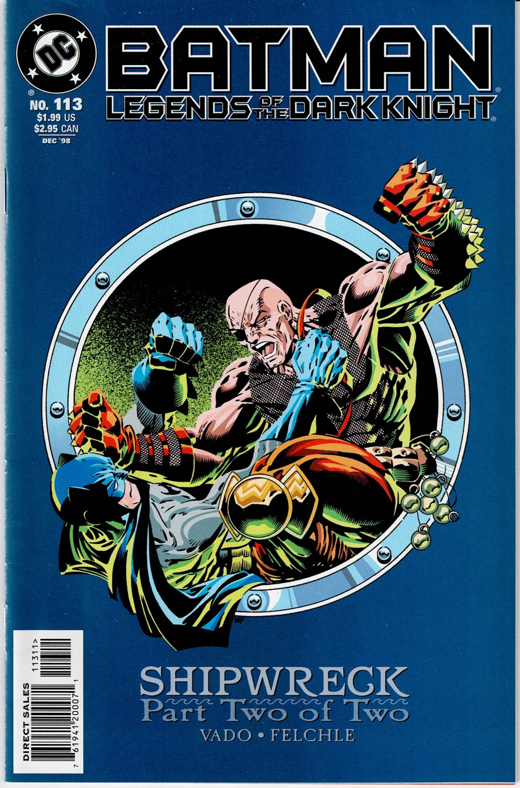 BATMAN: LEGENDS OF THE DARK KNIGHT #113 VF