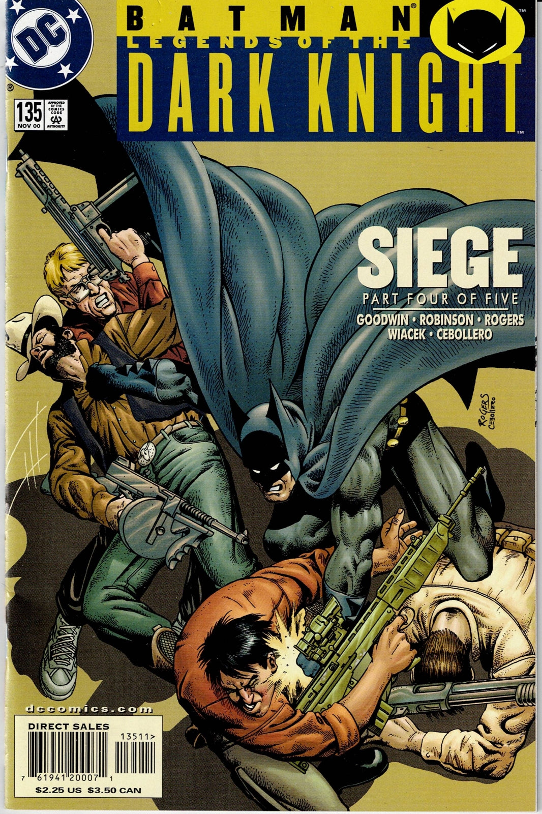 BATMAN: LEGENDS OF THE DARK KNIGHT #135 FN/VF