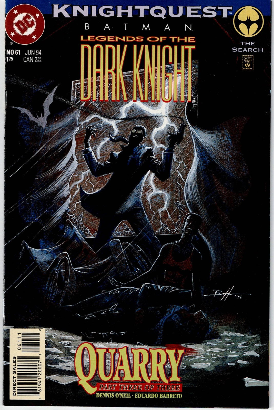 BATMAN: LEGENDS OF THE DARK KNIGHT #61 NM-