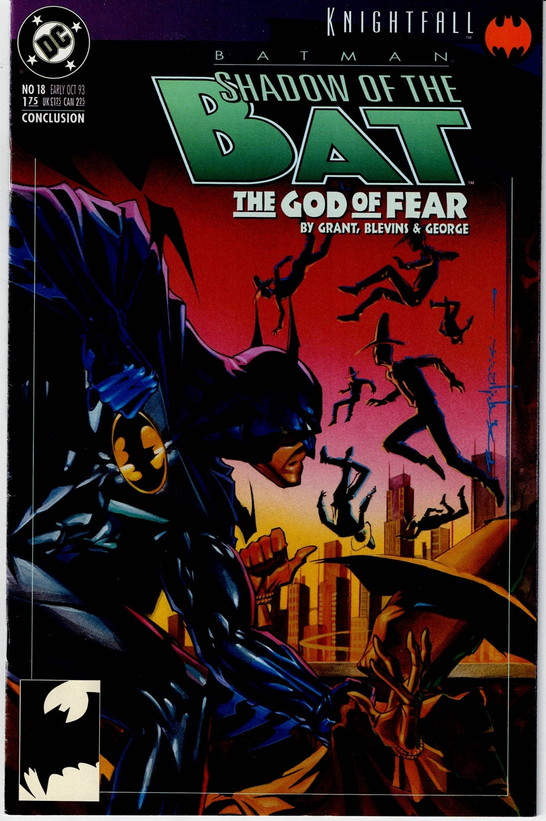BATMAN: SHADOW OF THE BAT #18 FN/VF