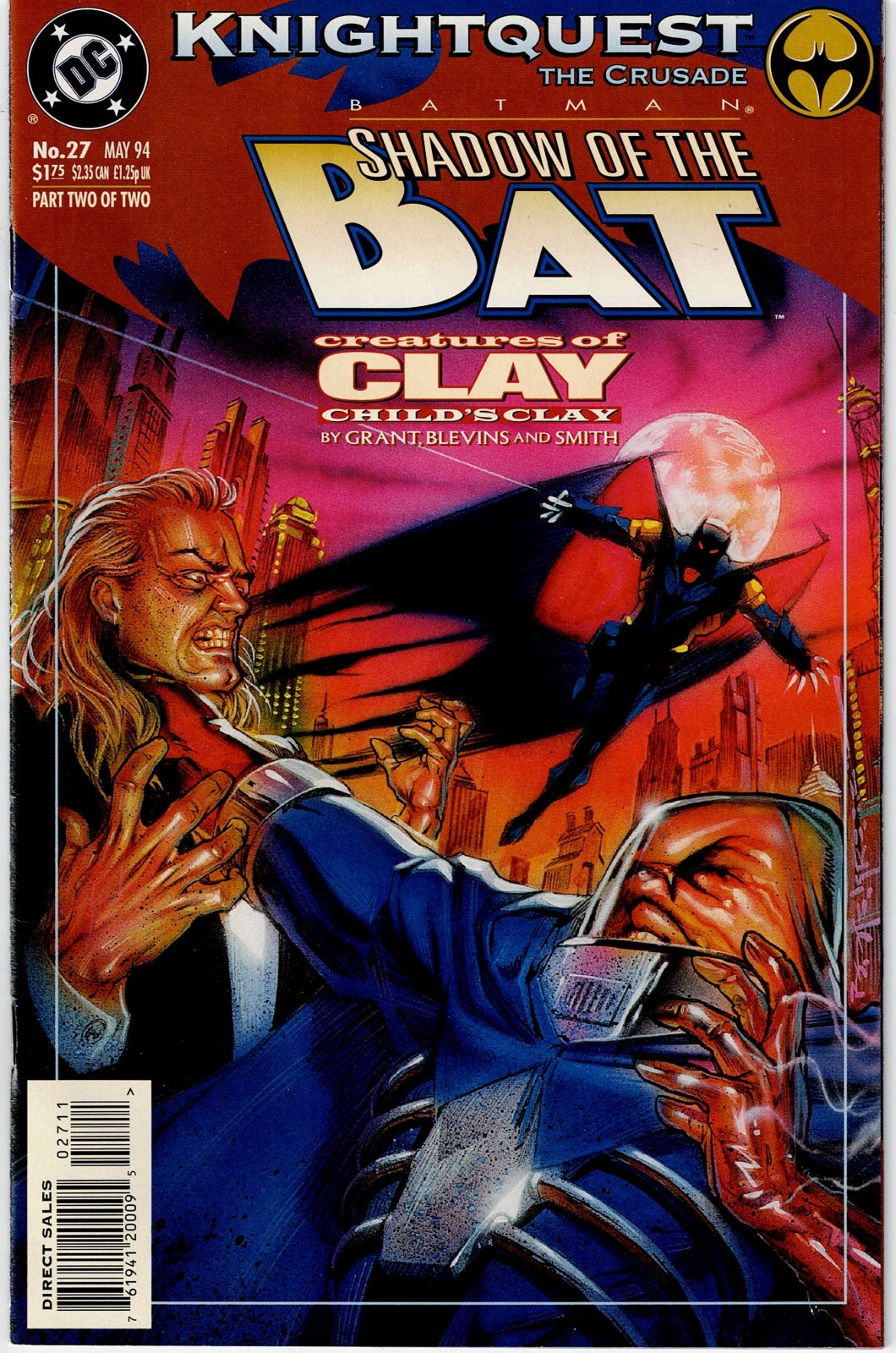 BATMAN: SHADOW OF THE BAT #27 FN/VF