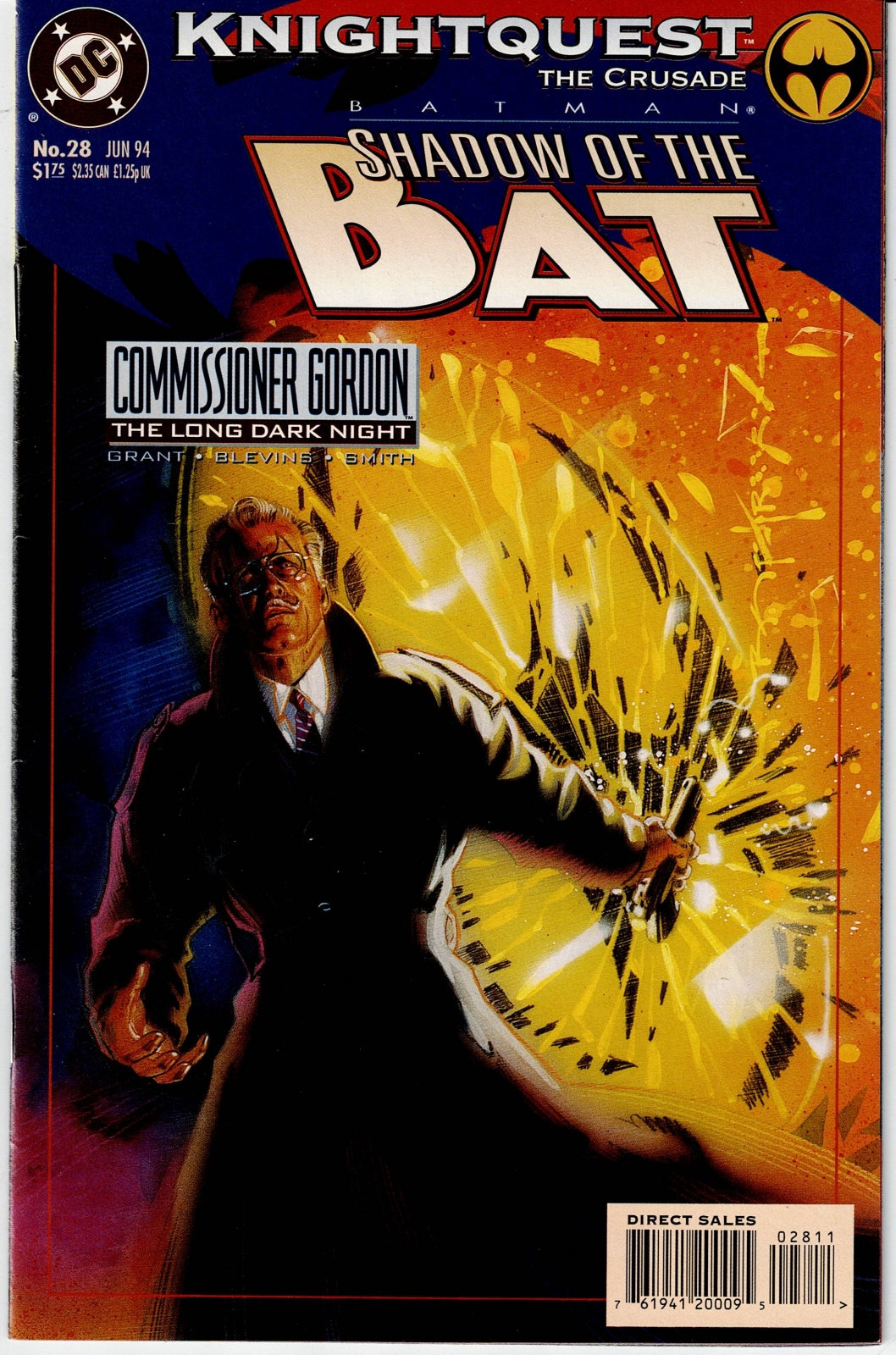 BATMAN: SHADOW OF THE BAT #28 FN/VF