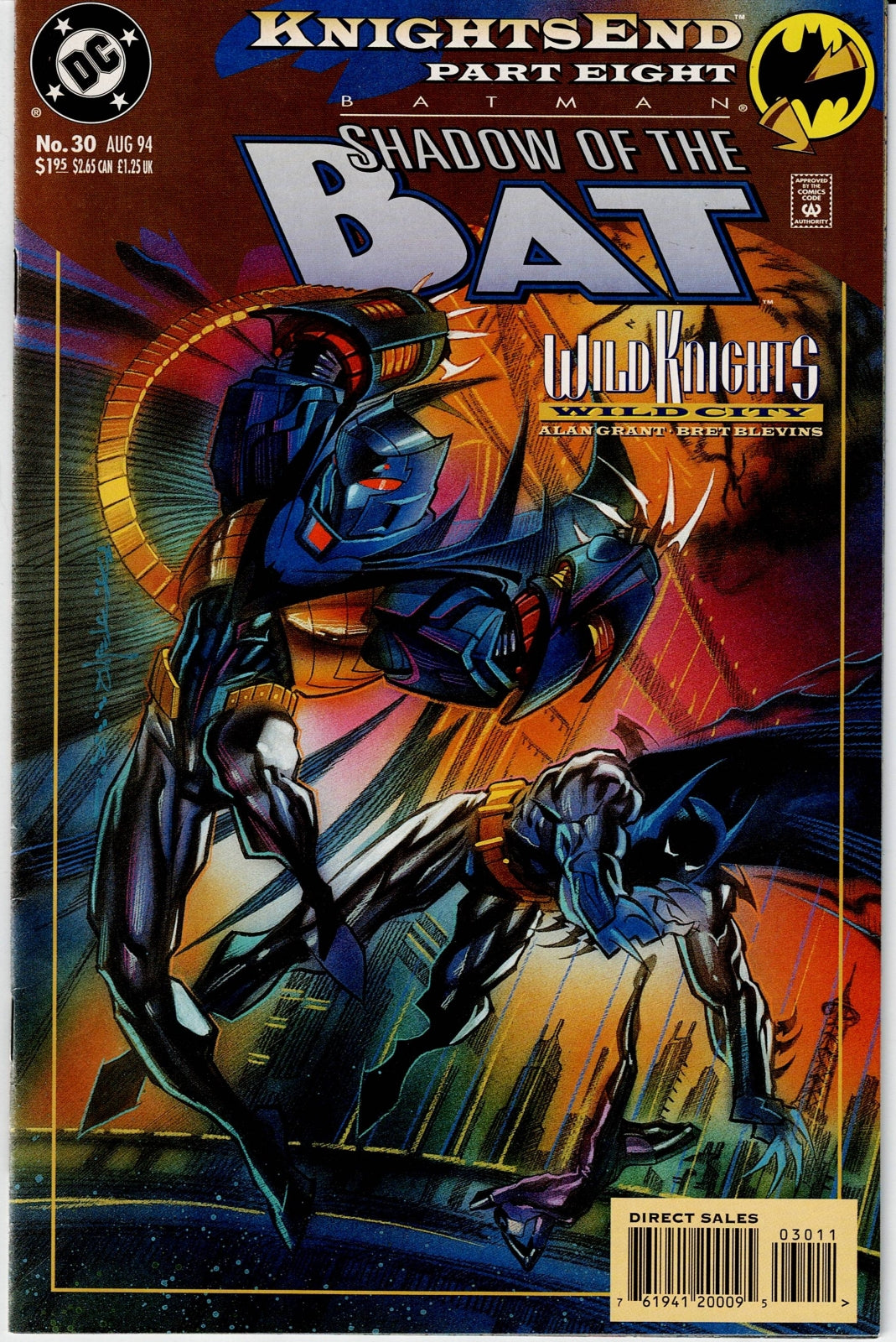 BATMAN: SHADOW OF THE BAT #30 FN/VF