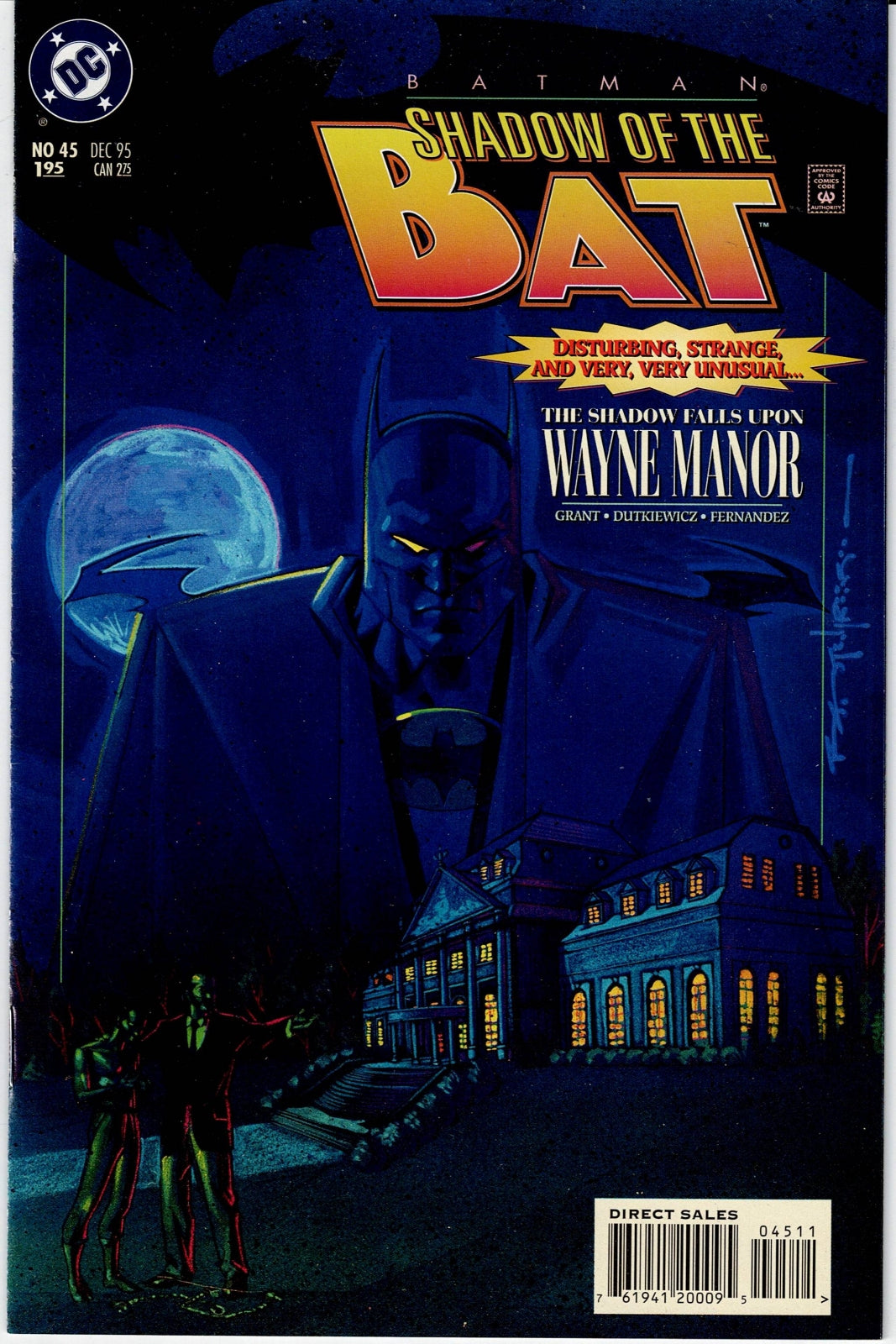 BATMAN: SHADOW OF THE BAT #45 VF
