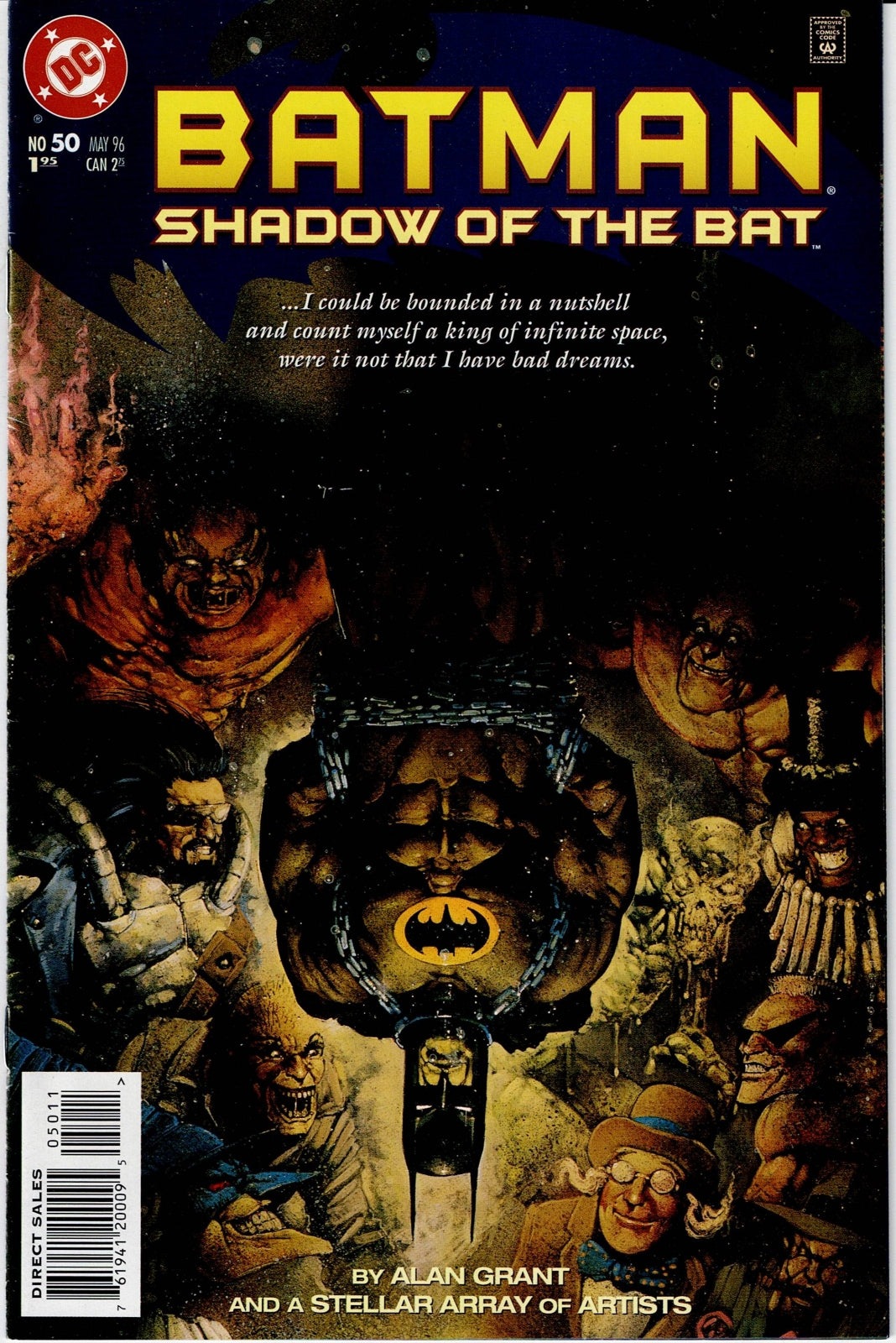 BATMAN: SHADOW OF THE BAT #50 FN