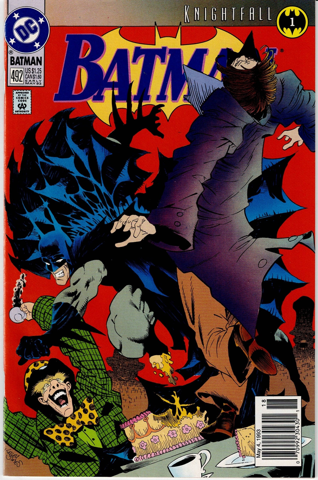 BATMAN (1ST SERIES) #492 NM