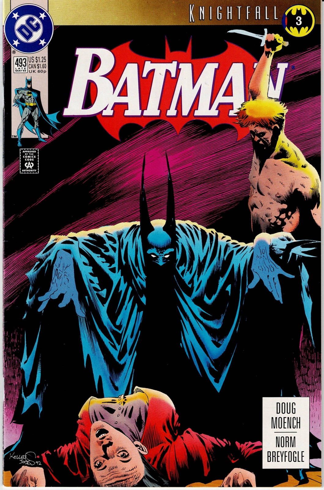 BATMAN (1ST SERIES) #493 FN/VF