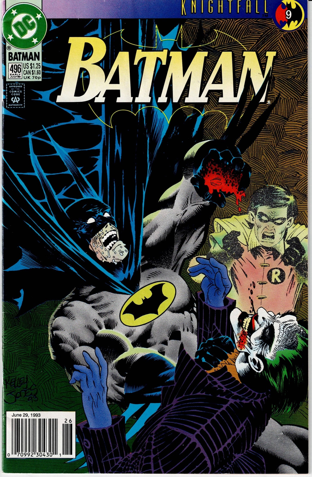 BATMAN (1ST SERIES) #496 FN/VF