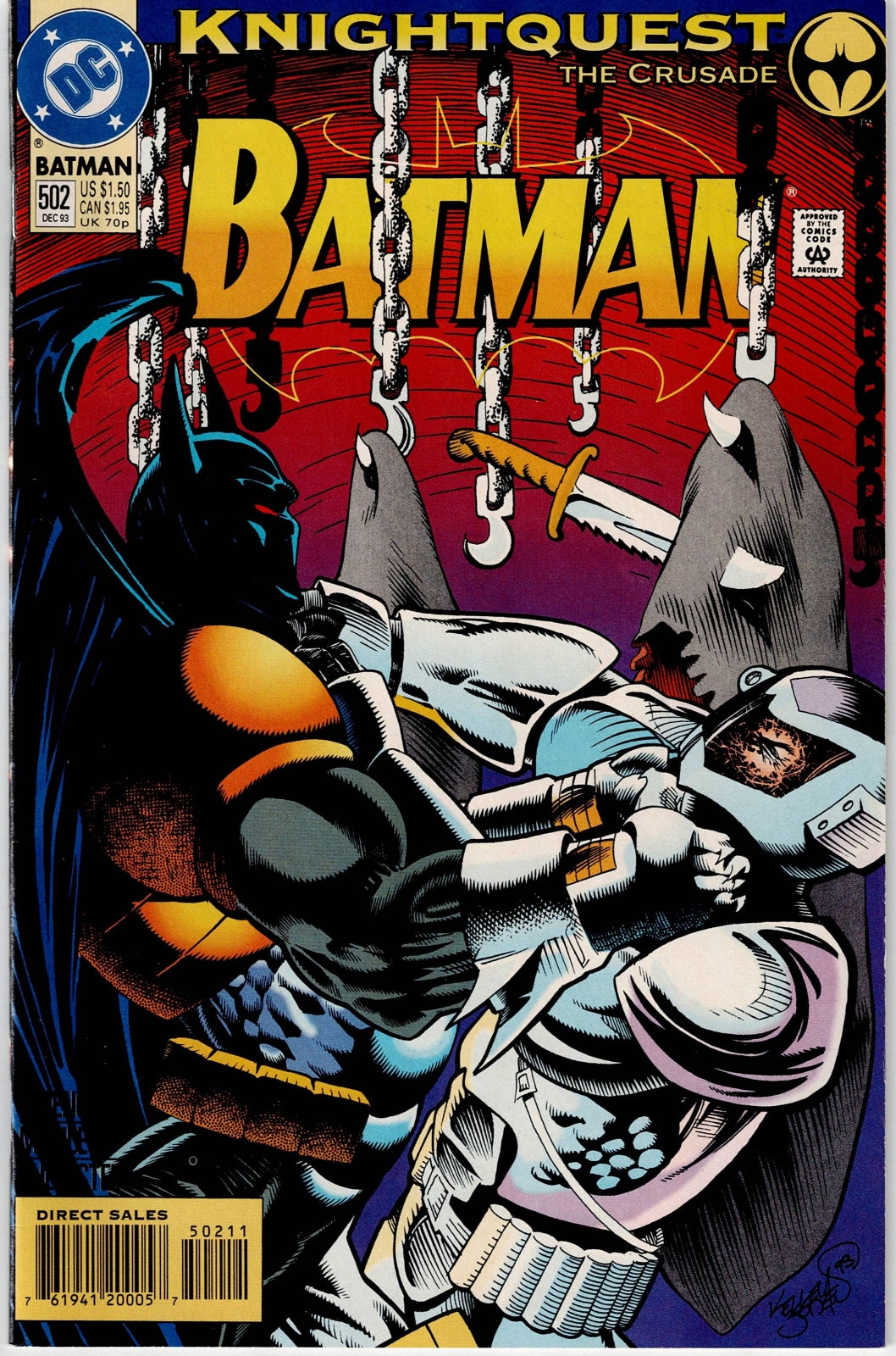 BATMAN (1ST SERIES) #502 FN/VF