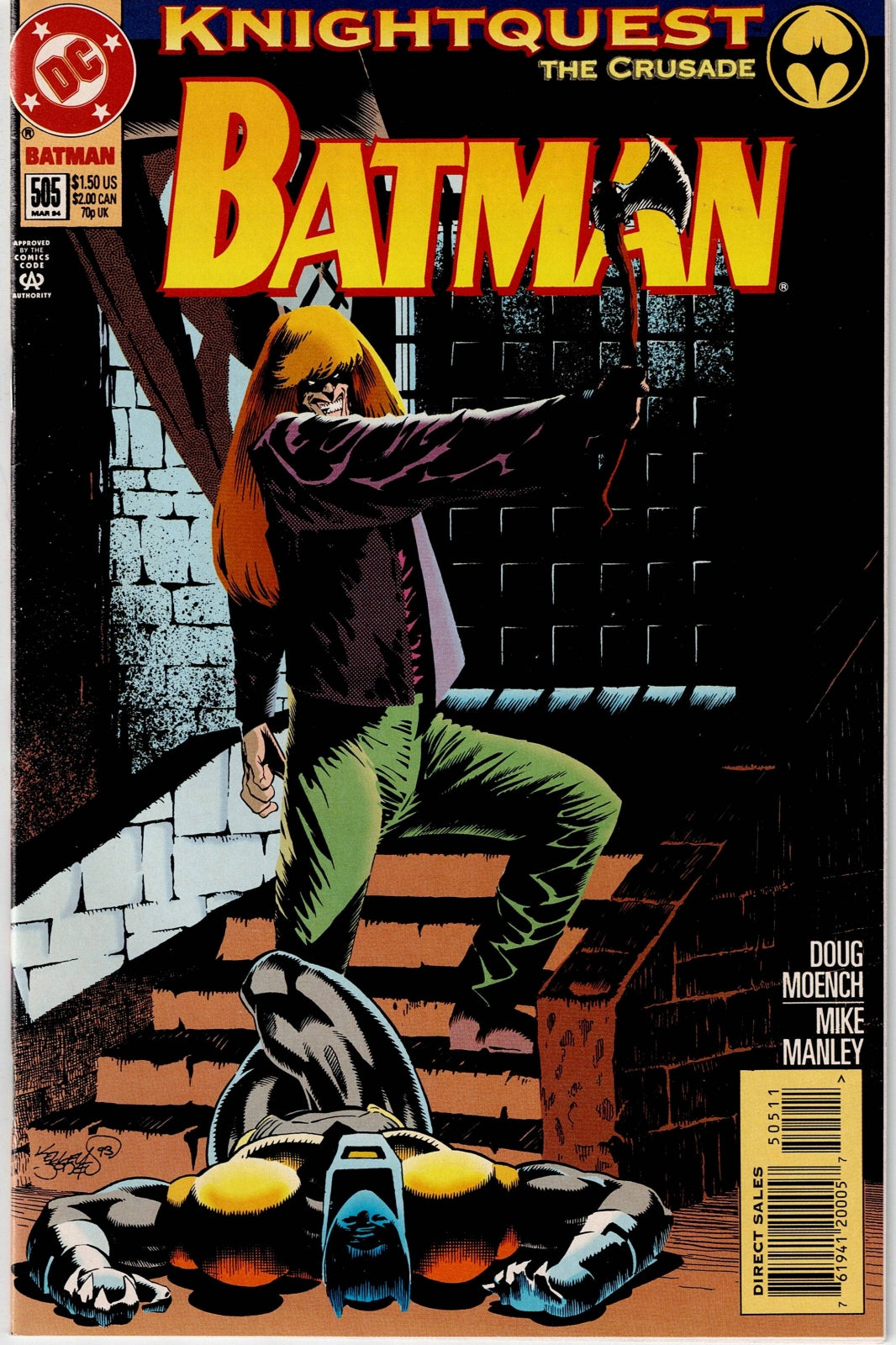 BATMAN (1ST SERIES) #505 VF/NM
