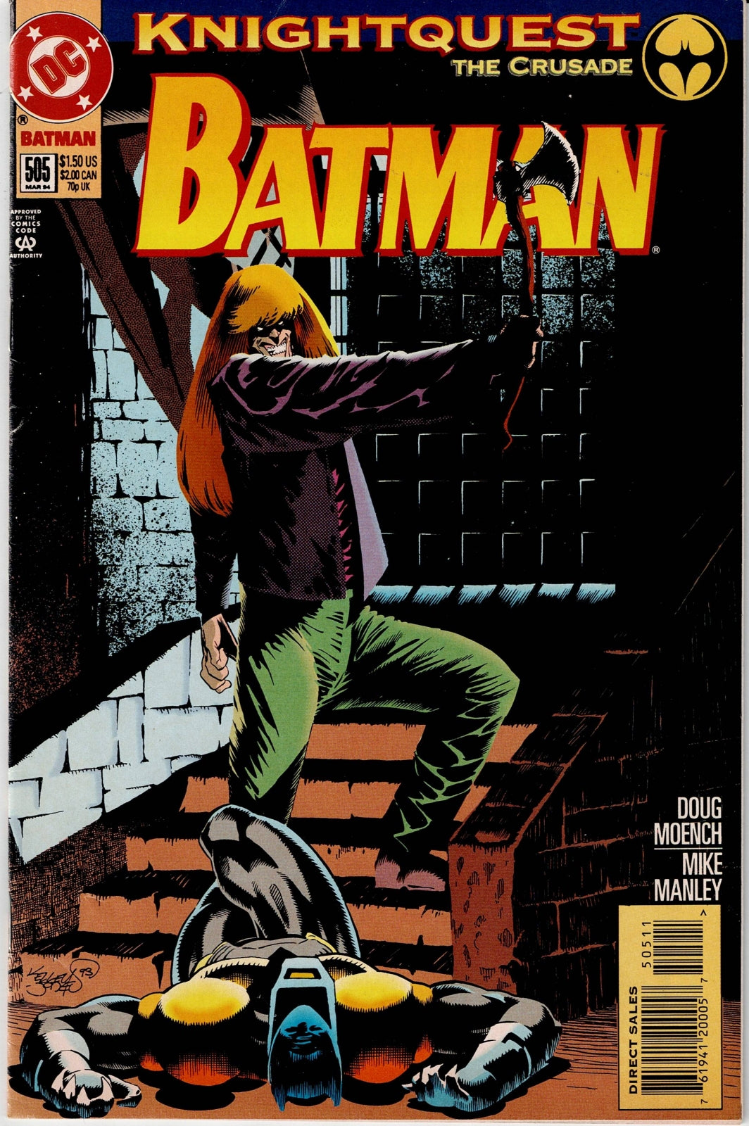 BATMAN (1ST SERIES) #505 VG/FN