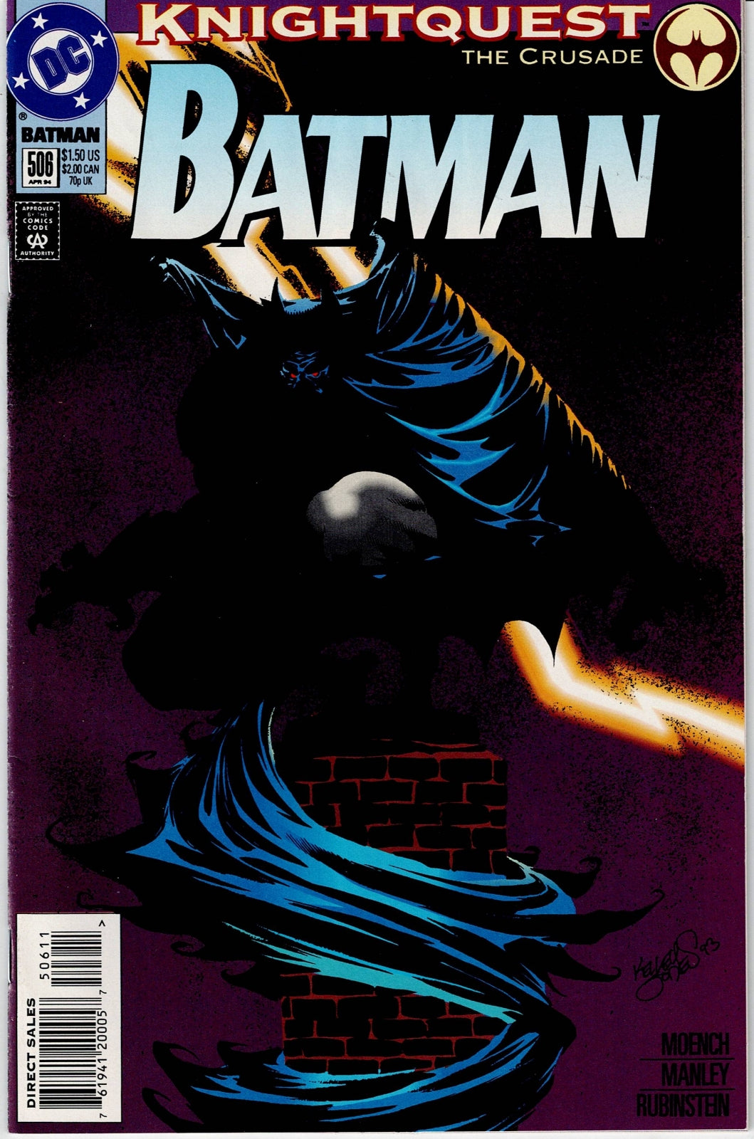BATMAN (1ST SERIES) #506 FN/VF