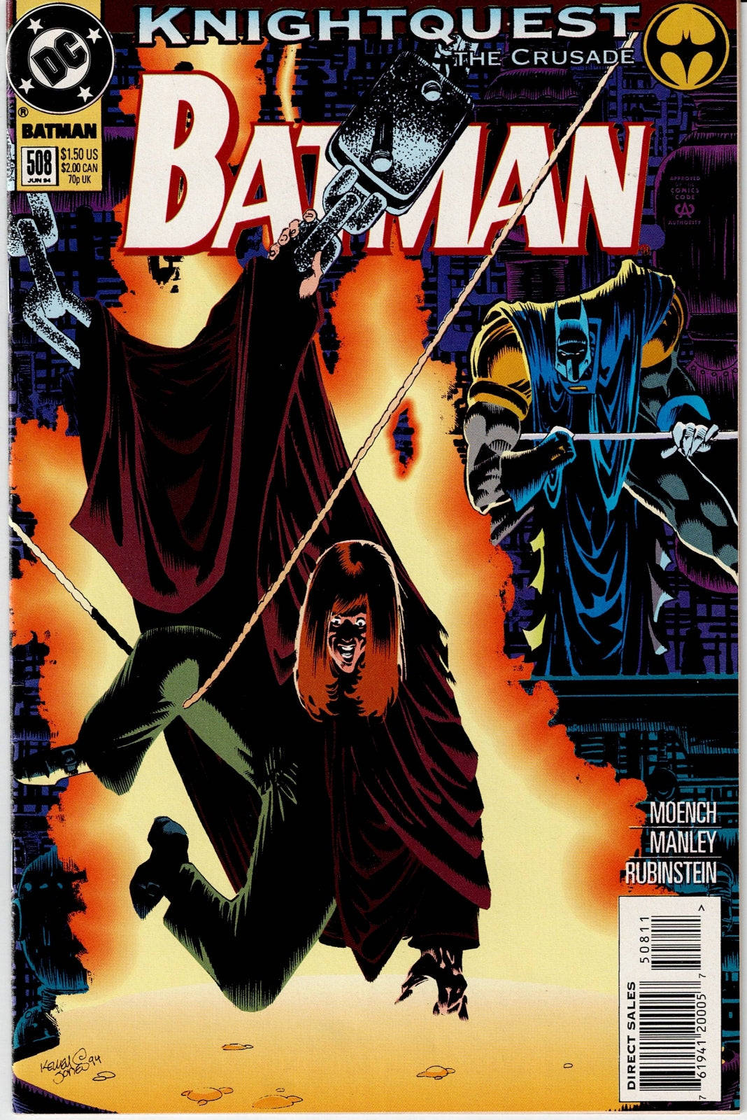 BATMAN (1ST SERIES) #508 VF