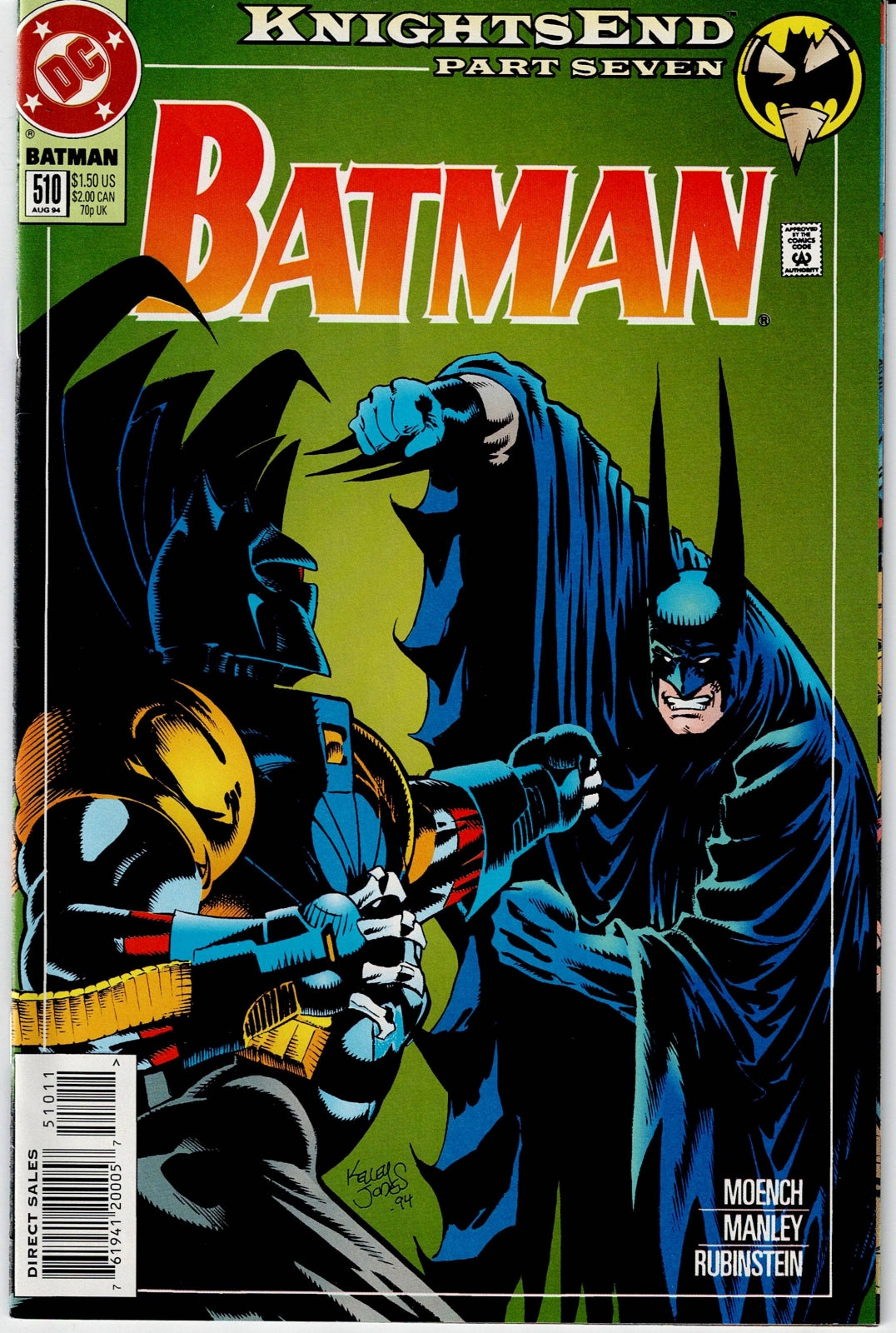 BATMAN (1ST SERIES) #510 VF/NM