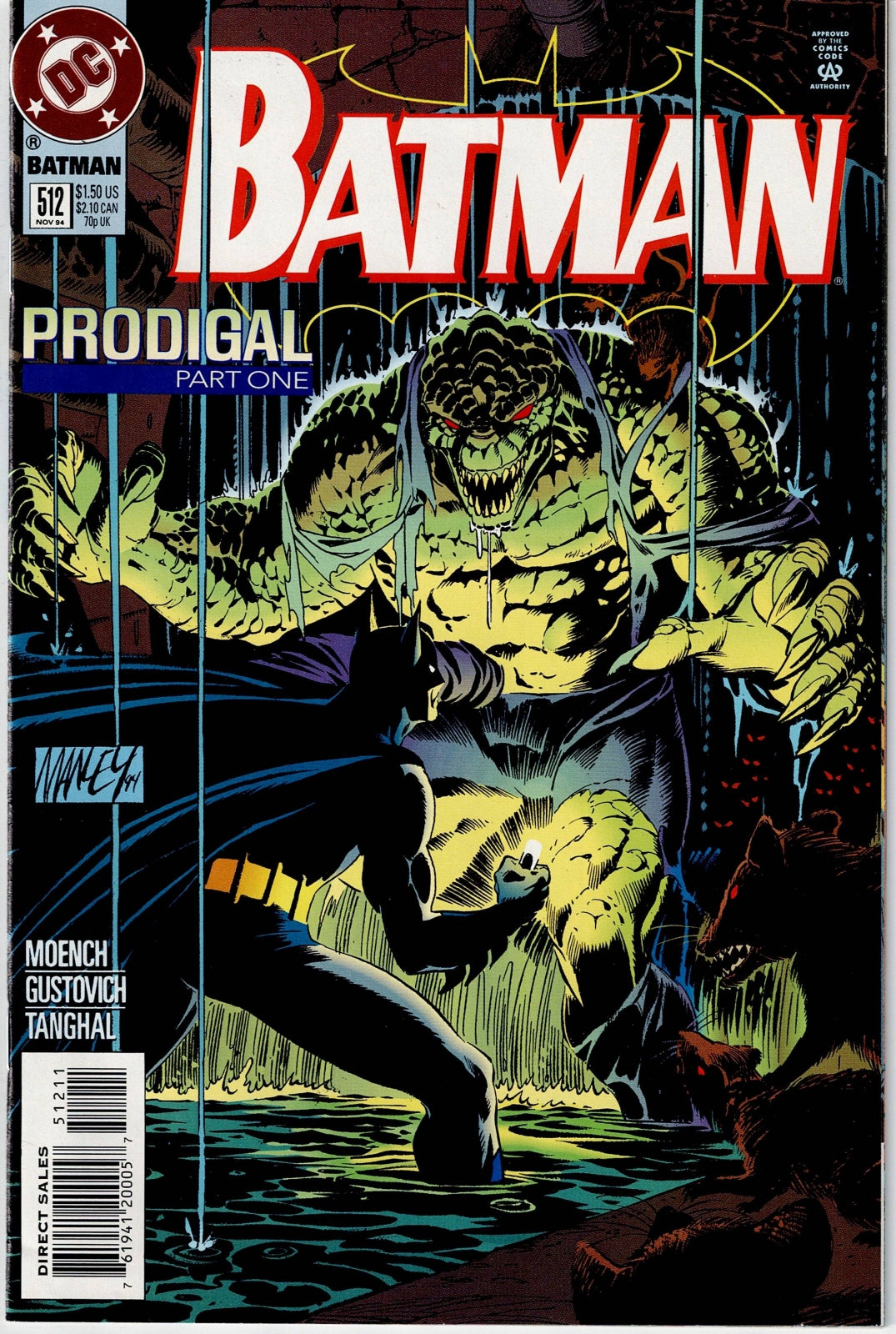BATMAN (1ST SERIES) #512 NM