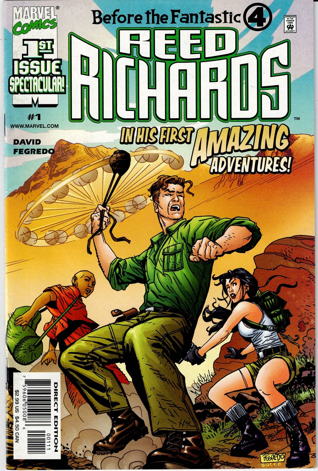 BEFORE THE FF: REED RICHARDS # 1 FN/VF
