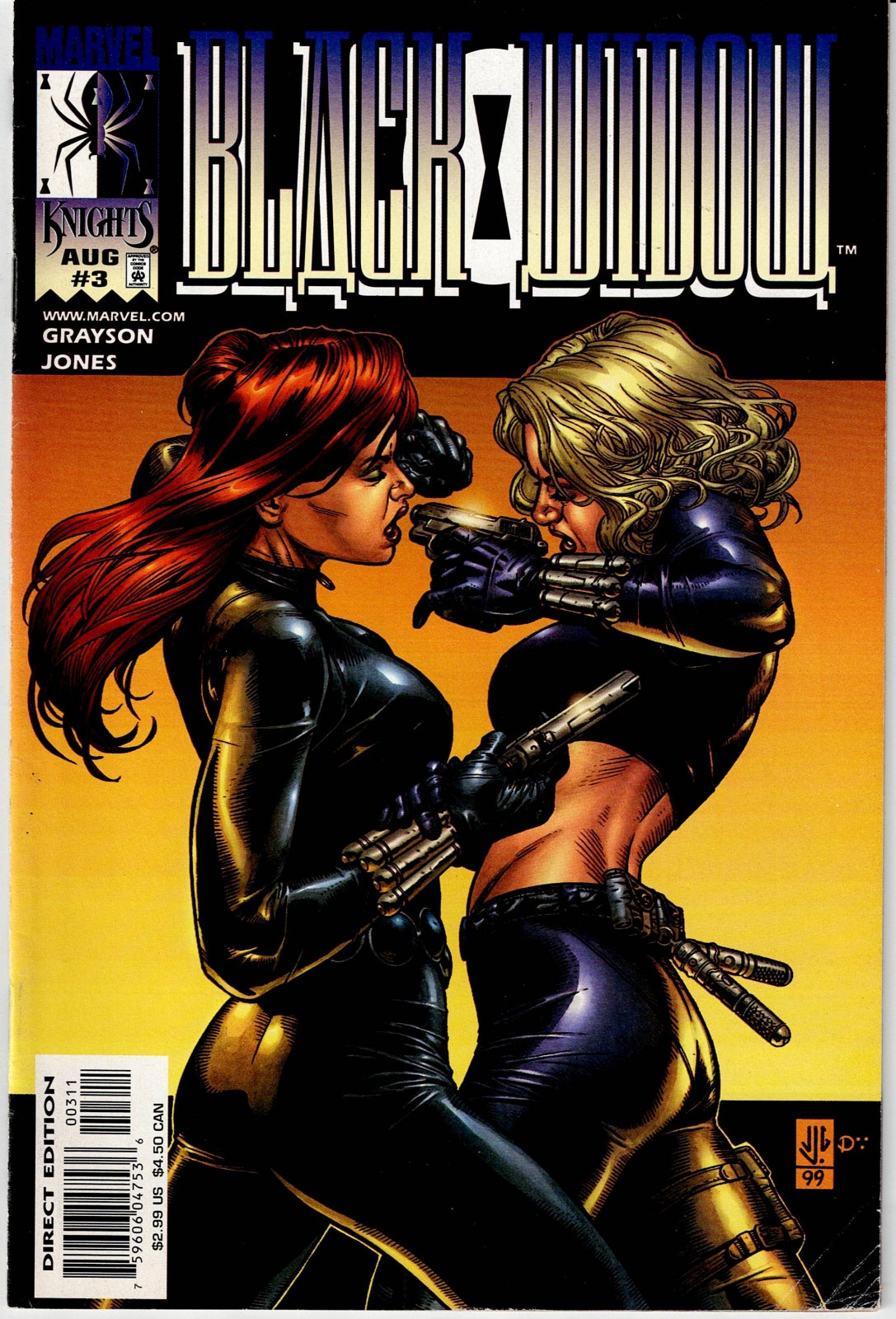 BLACK WIDOW (1ST SERIES) # 3 VG