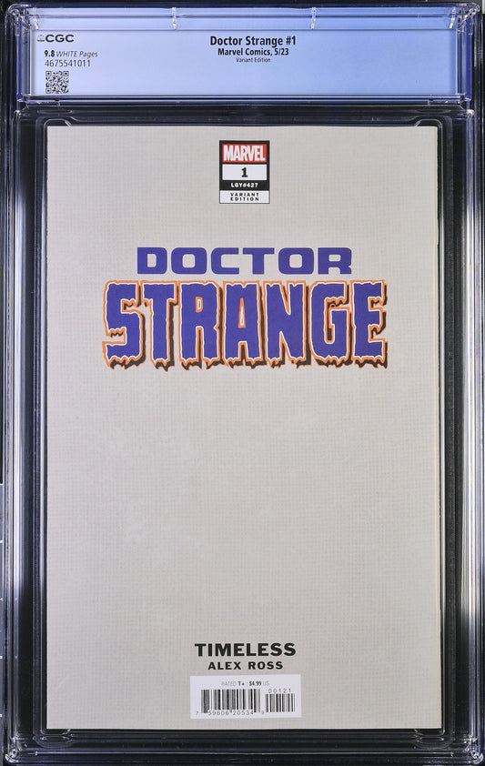 DOCTOR STRANGE (7TH SERIES) # 1 CGC 9.8 NM/MT Alex Ross Timeless Dormammu
