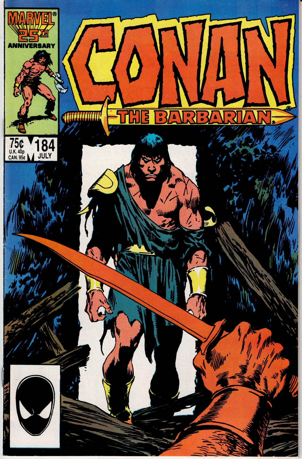 CONAN THE BARBARIAN (1ST SERIES) #184 FN/VF