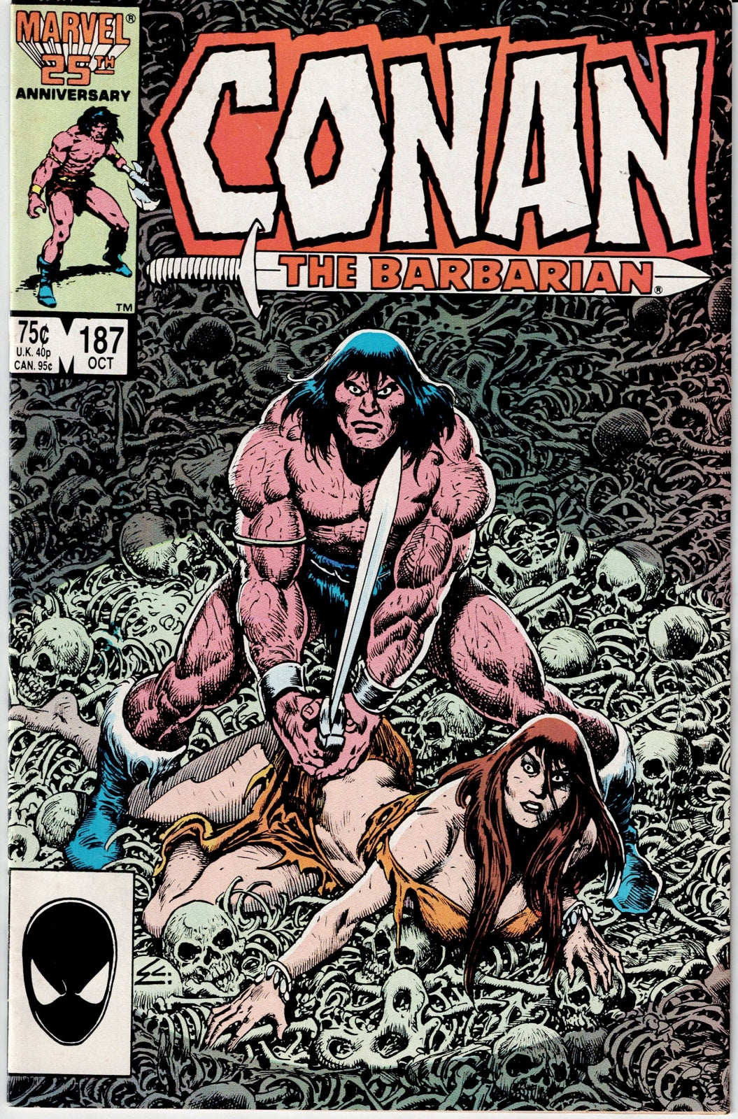 CONAN THE BARBARIAN (1ST SERIES) #187 FN/VF