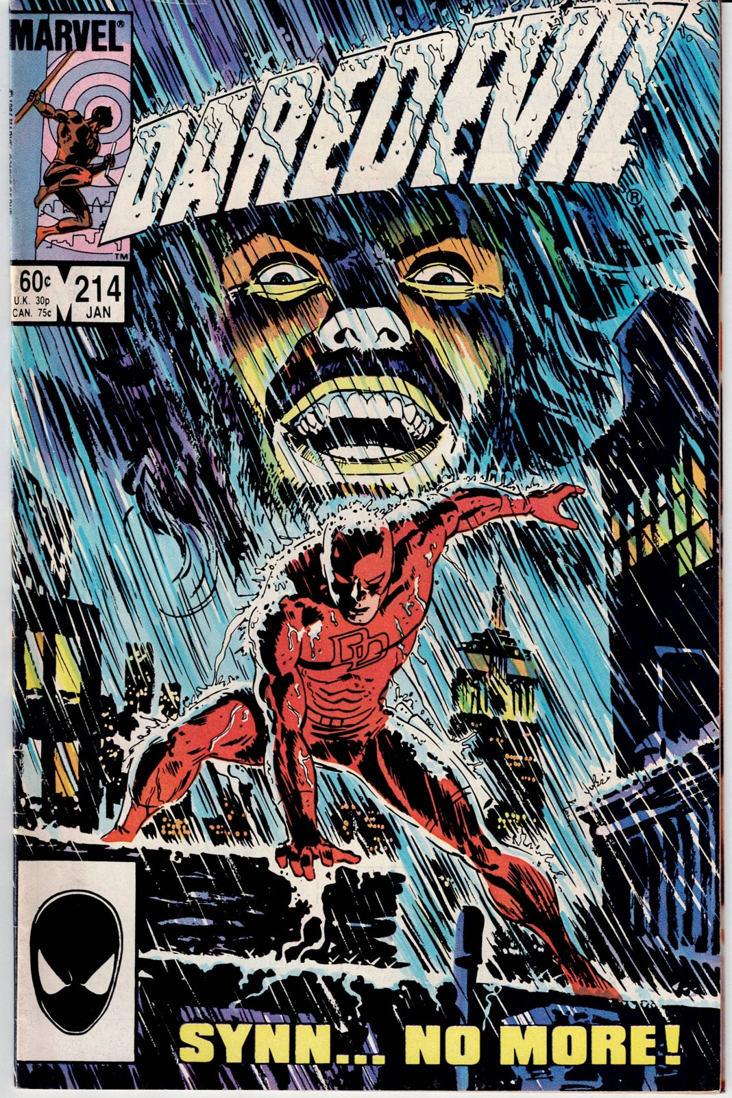 DAREDEVIL (1ST SERIES) #214 FN/VF