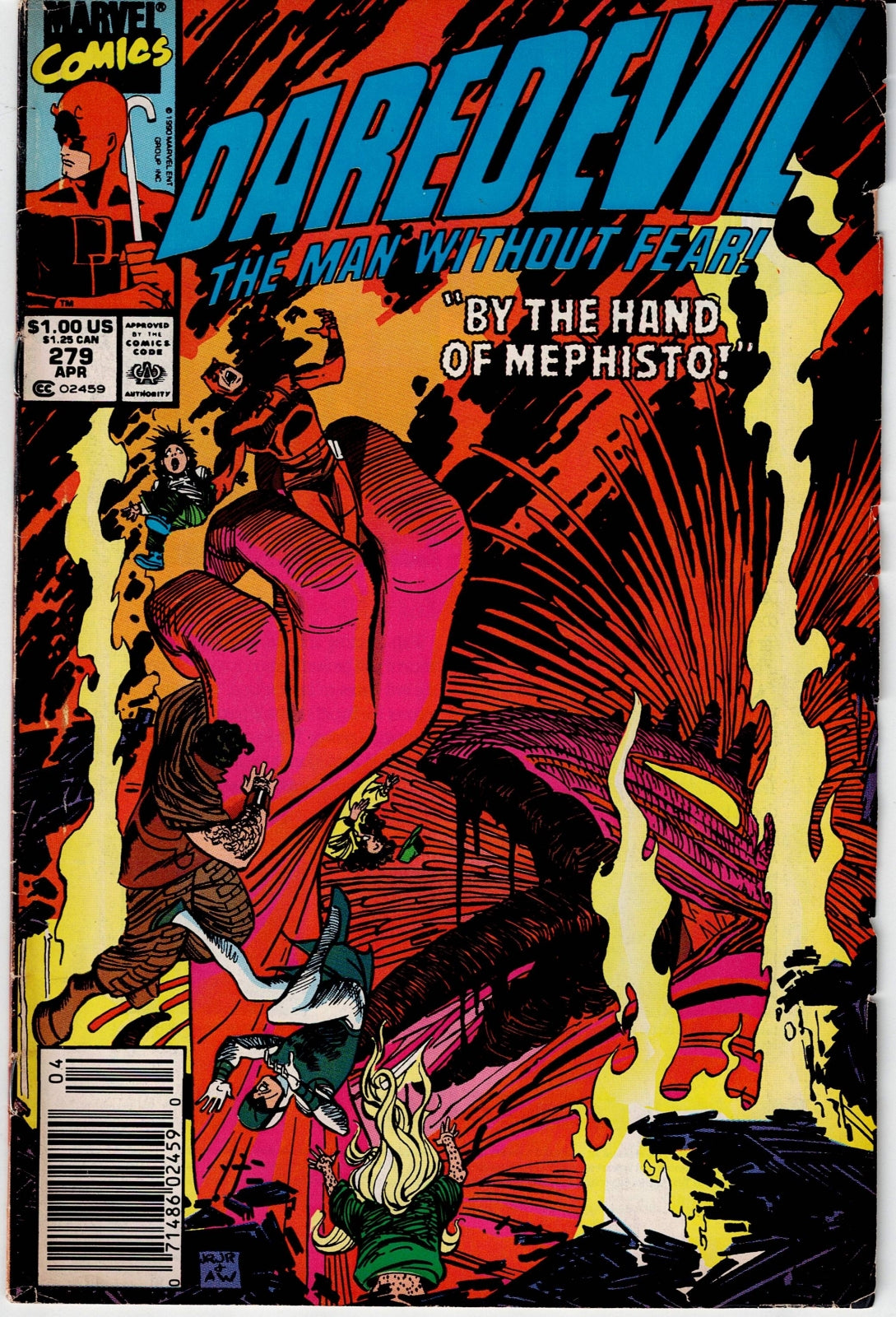 DAREDEVIL (1ST SERIES) #279 VG/FN