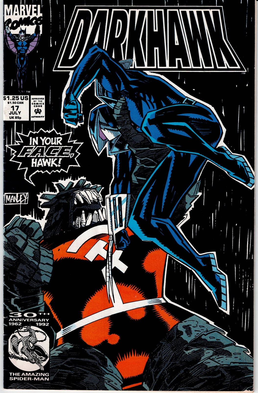 DARKHAWK (1ST SERIES) #17 VG