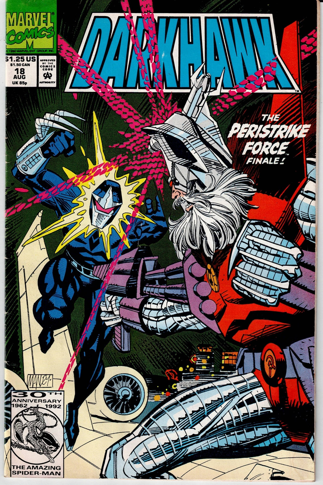 DARKHAWK (1ST SERIES) #18 VG