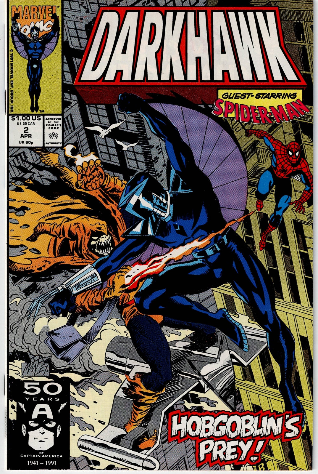 DARKHAWK (1ST SERIES) # 2 FN+