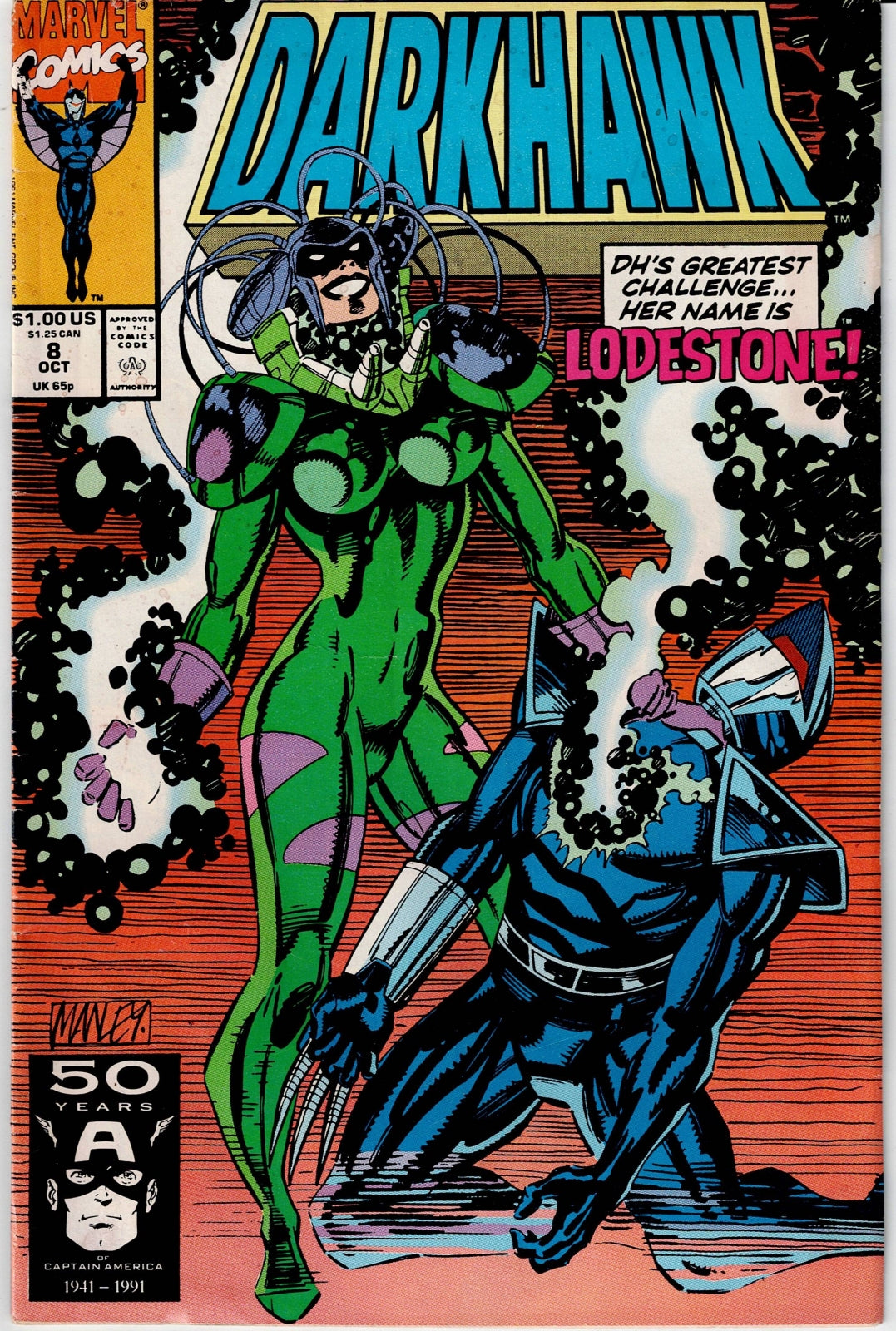 DARKHAWK (1ST SERIES) # 8 VG