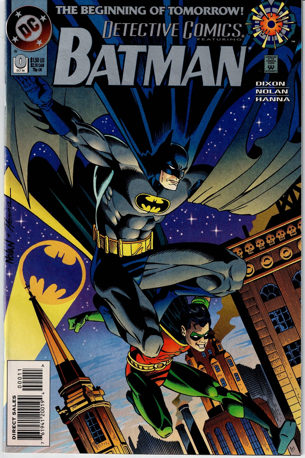 DETECTIVE COMICS (1ST SERIES) # 0 NM Zero Hour