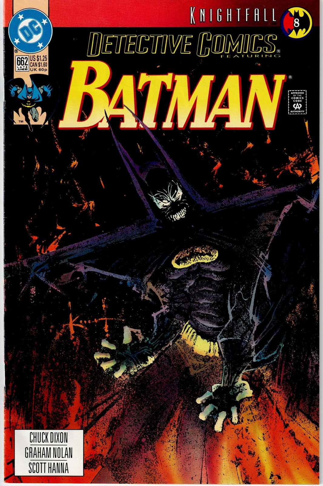 DETECTIVE COMICS (1ST SERIES) # 662 NM-