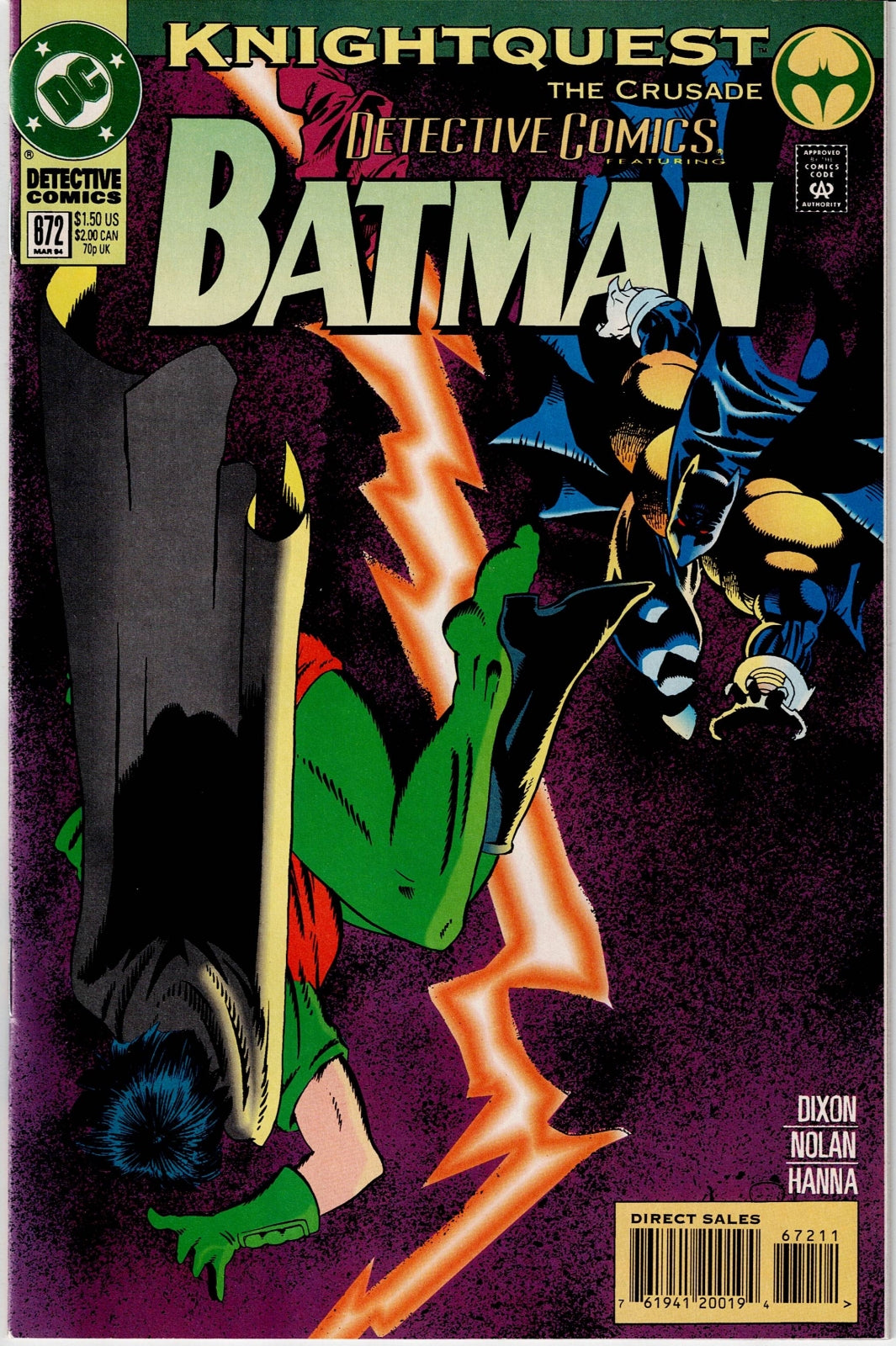 DETECTIVE COMICS (1ST SERIES) # 672 VF/NM