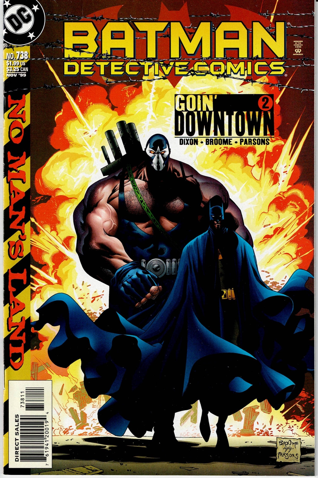 DETECTIVE COMICS (1ST SERIES) # 738 FN/VF